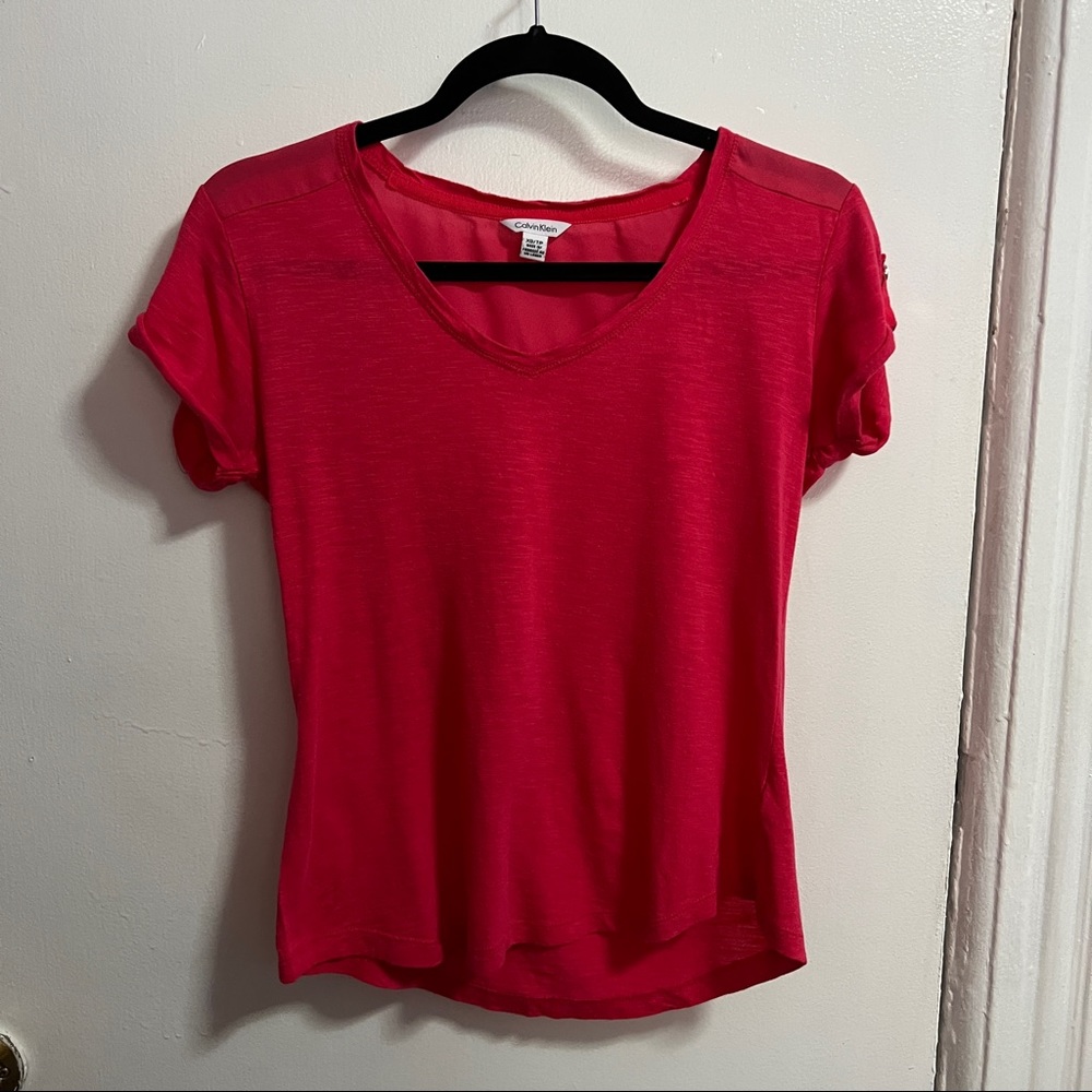 Calvin Klein Short Sleeve Top